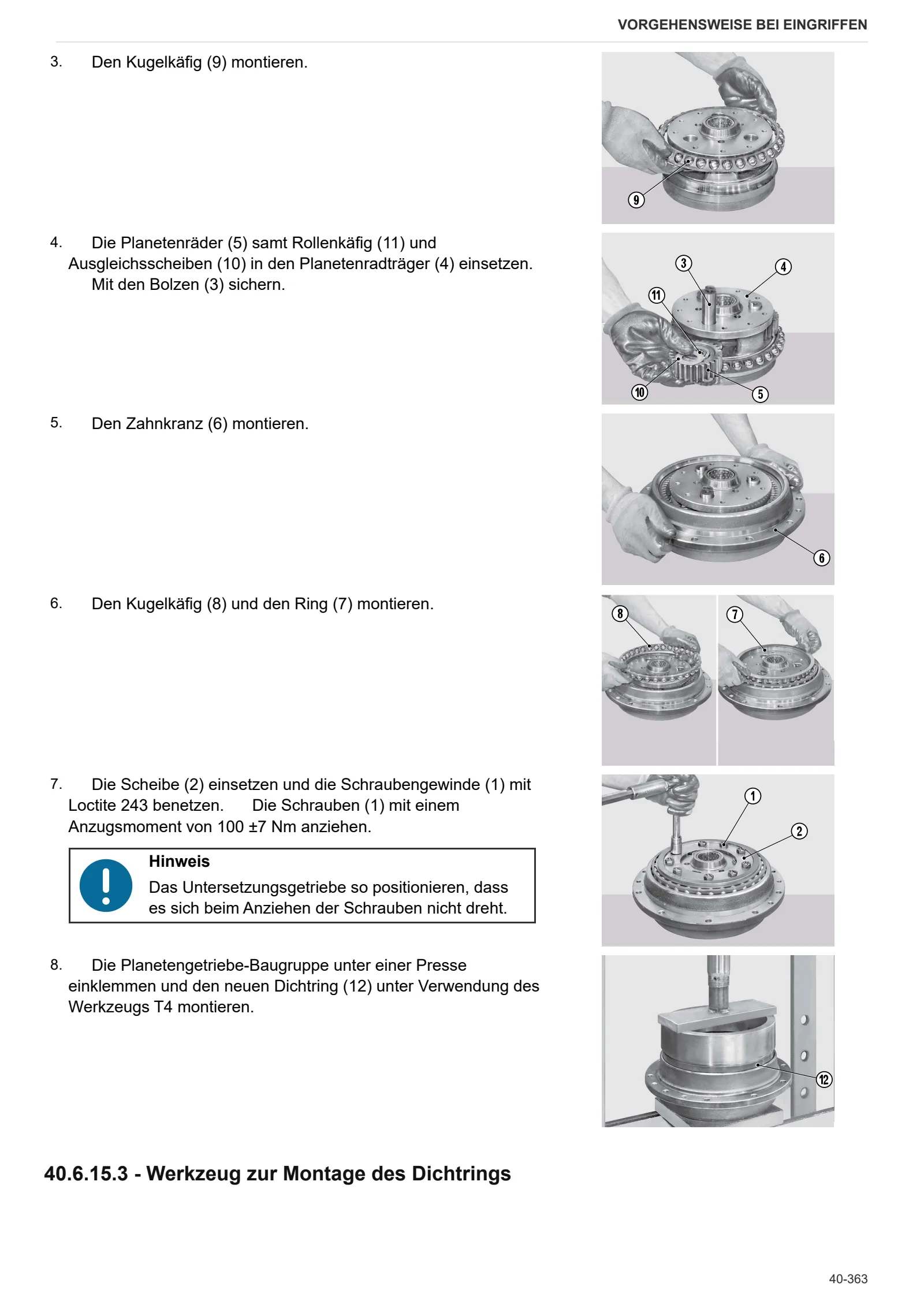 Werkstatthandbuch: XL 120 → WSXDA50200TH50001 – sample manual page 2