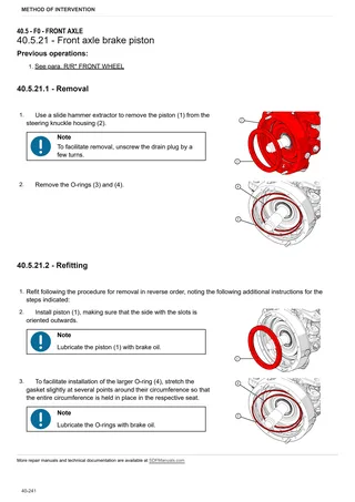 Workshop Manual: XE 100 → ZKDEF70200RH50001 – sample manual page 2