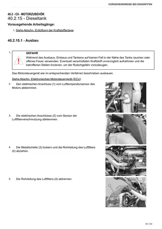 Werkstatthandbuch: XS 115 V-DRIVE → ZKDEL90200TH50001 – sample manual page 1
