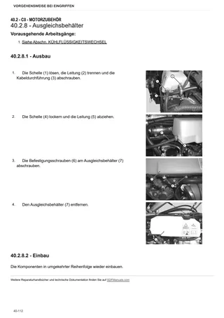 Werkstatthandbuch: XA 110.4 V-DRIVE → ZKDEV10200TH50001 – sample manual page 1