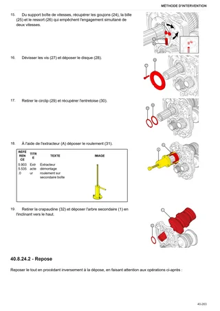 Manuel d'atelier: XB 100 → ZKDFD90200TH50001 – sample manual page 1