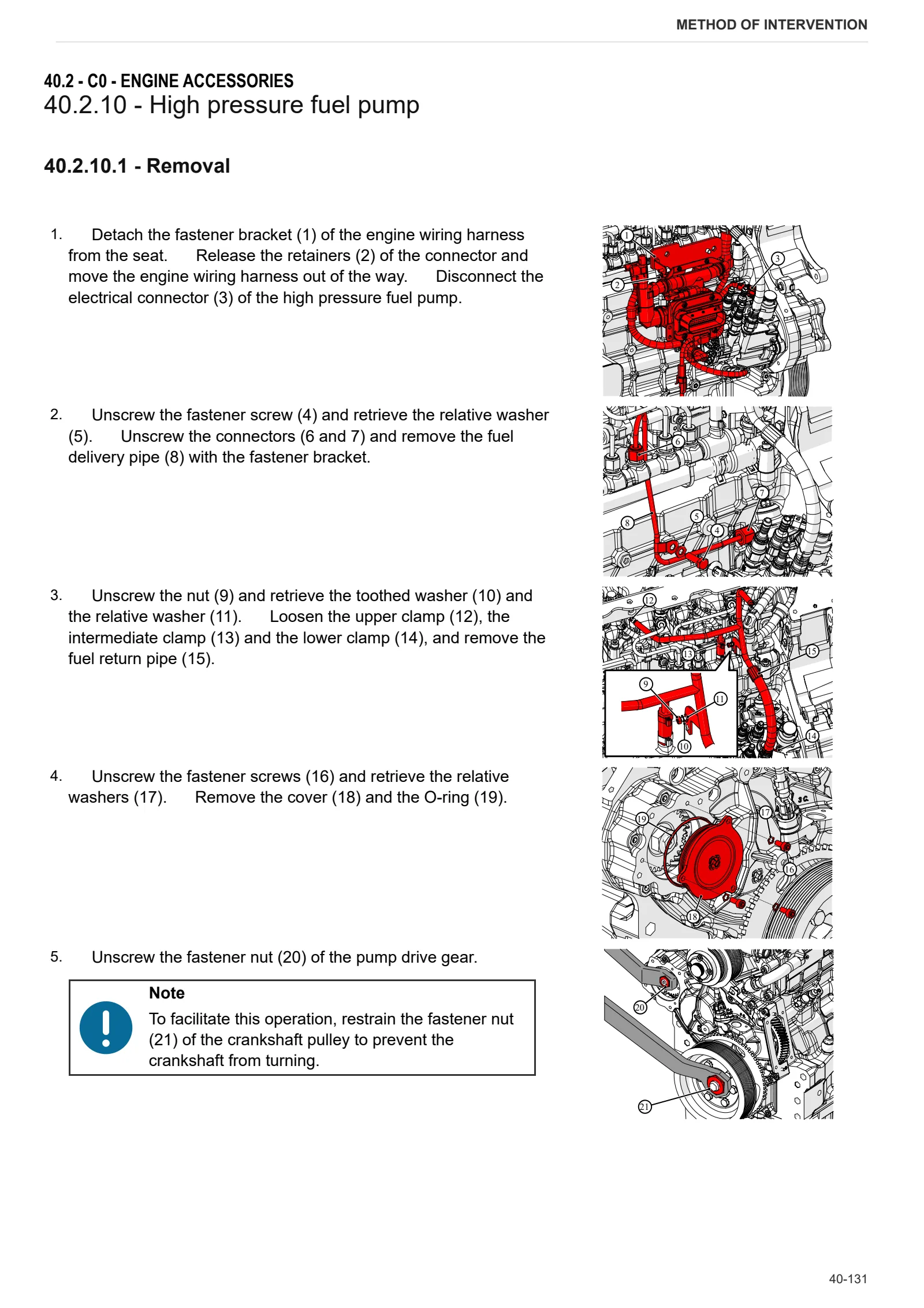 Workshop Manual: XL.K 135 V-DRIVE → ZKDGZ50200TH50001 – sample manual page 1