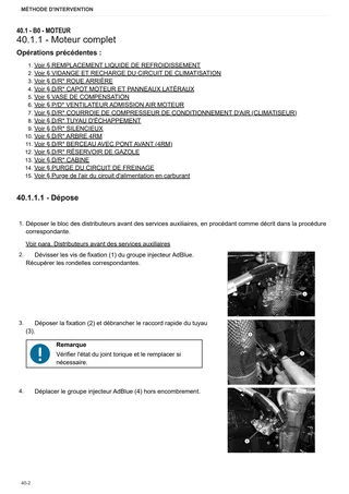 Manuel d'atelier: XS 90 V-DRIVE → ZKDHE80200TH50001 – sample manual page 1