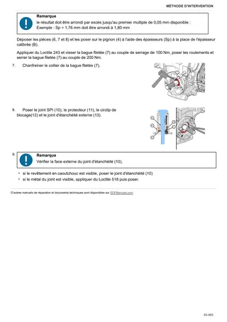Manuel d'atelier: XF 95 V-DRIVE → ZKDHH00200TH50001 – sample manual page 3
