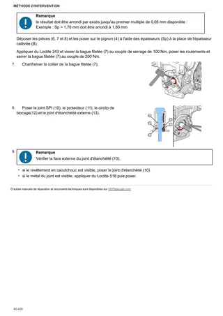 Manuel d'atelier: XV 95 V-DRIVE → ZKDHK20200TH50001 – sample manual page 3