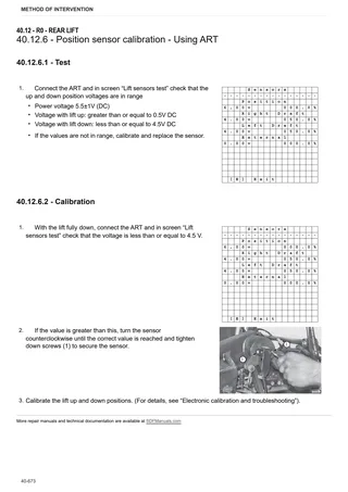 Workshop Manual: XL 185 HI-LEVEL DCR – sample manual page 4
