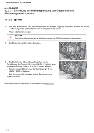 Werkstatthandbuch: XL 140 HI-LEVEL DCR – sample manual page 2