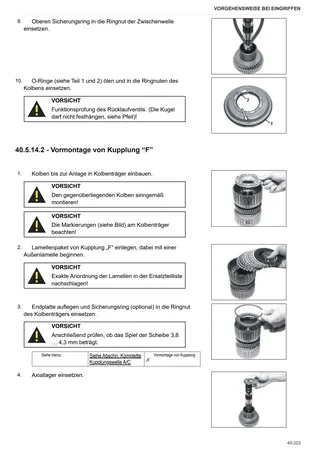Werkstatthandbuch: XL 140 HI-LEVEL DCR – sample manual page 3