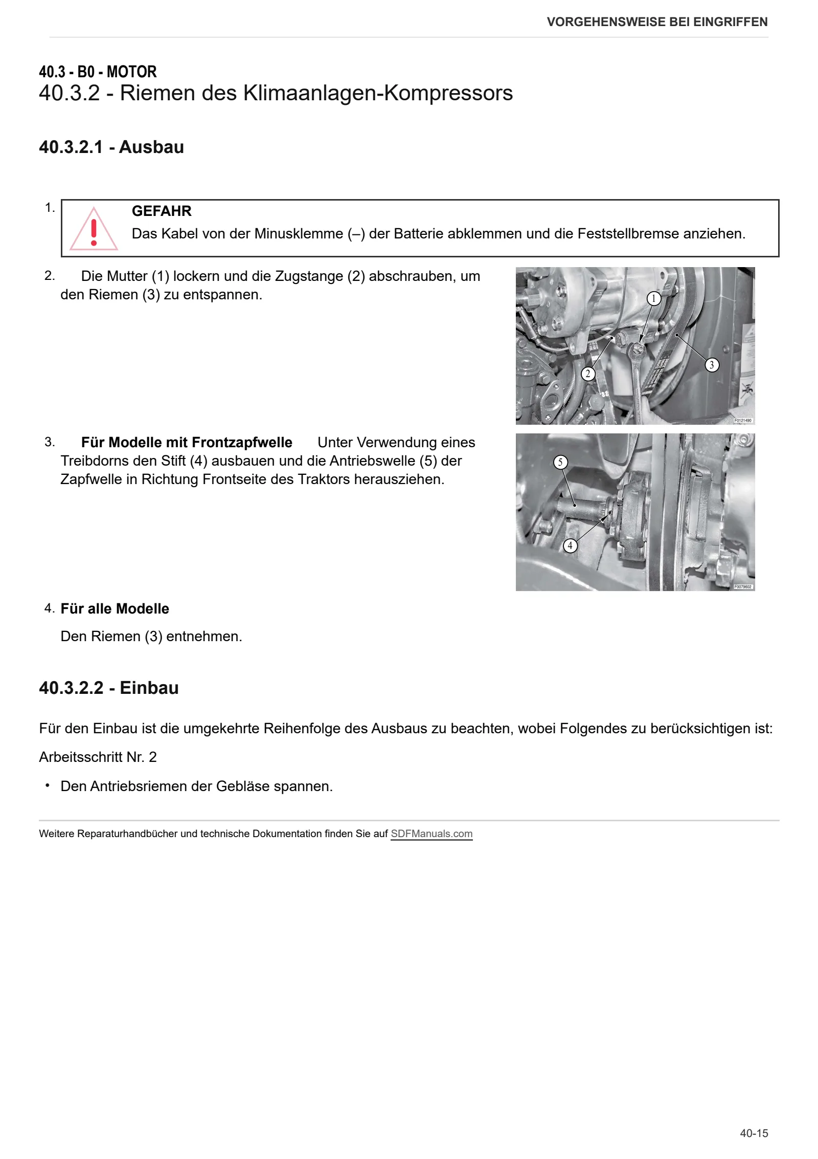 Werkstatthandbuch: XL 160 HI-LEVEL DCR – sample manual page 2