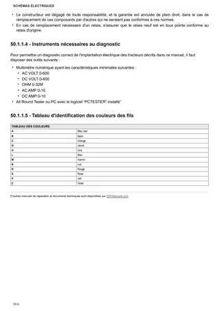 Manuel d'atelier: XL 160 HI-LEVEL DCR – sample manual page 4