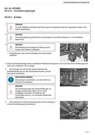 Werkstatthandbuch: XL 175 HI-LEVEL DCR – sample manual page 3
