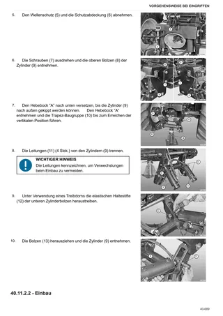 Werkstatthandbuch: XL 175 HI-LEVEL DCR – sample manual page 4