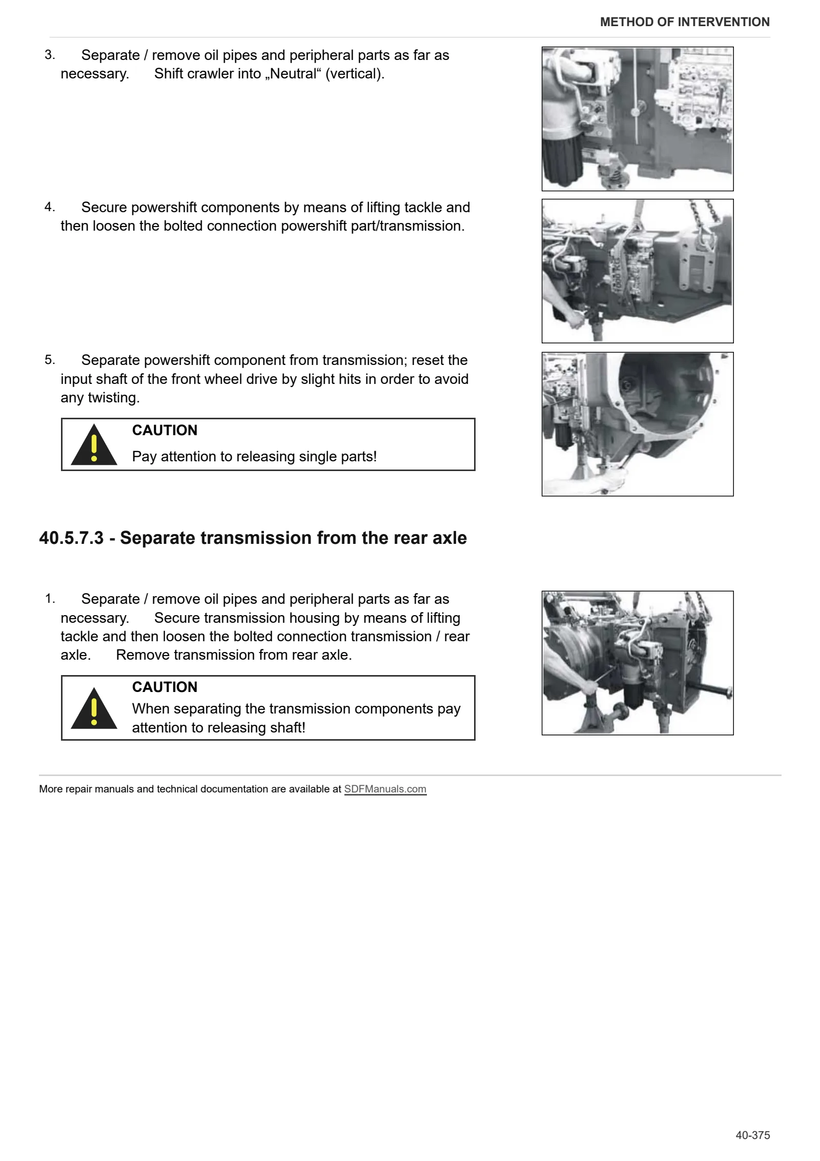 Workshop Manual: XL 175 HI-LEVEL DCR – sample manual page 3