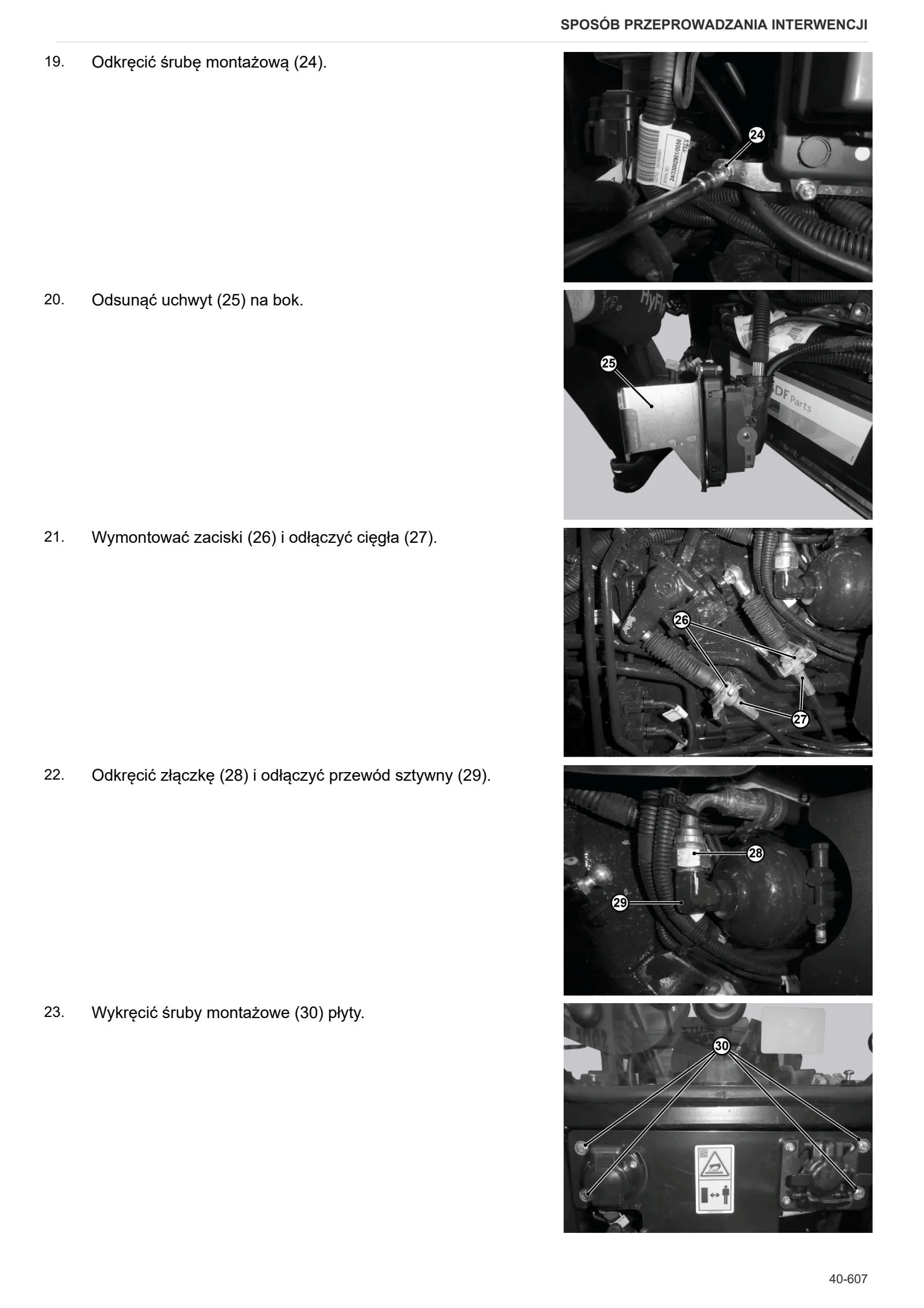 Instrukcja warsztatowa: XF 105 PRO → ZKDJJ10200TH50001 – sample manual page 4