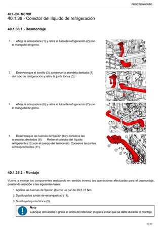 Manual de taller: XF 115 → ZKDKW40200TH50001 – sample manual page 1