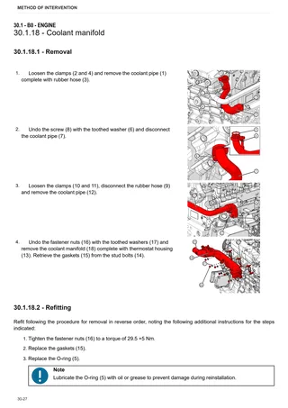 Workshop Manual: JOKER 50 E → H10S453WT1E1001 – sample manual page 1