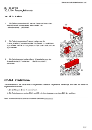 Werkstatthandbuch: JOKER 70 E → H10S653WT1E1001 – sample manual page 1