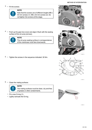 Workshop Manual: XB MAX 85 → ZKDL2302W0TH20001 – sample manual page 1