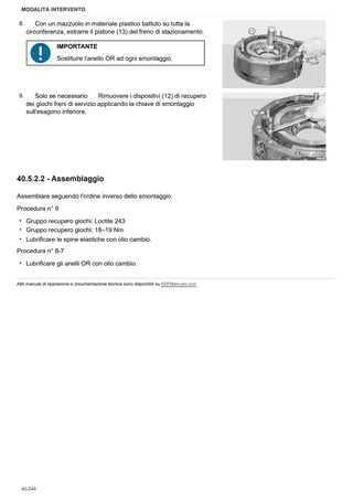 Manuale d'officina: XB MAX 110 → ZKDL7402W0TH5001 – sample manual page 1