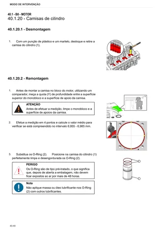 Manual de oficina: XF 115 → ZKDLC40200TH50001 – sample manual page 1