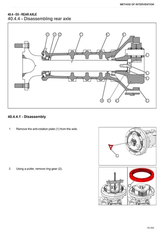 Workshop Manual: XE 80 → ZKDMX50200RH50001 – sample manual page 3