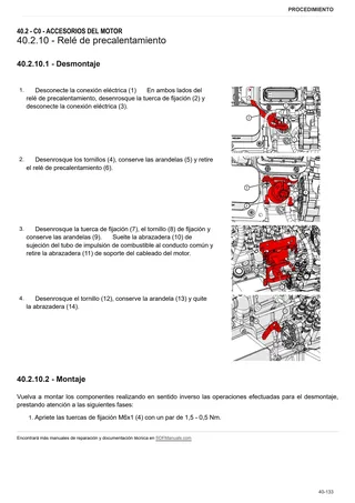 Manual de taller: XE 80 → ZKDMX50200RH50001 – sample manual page 2