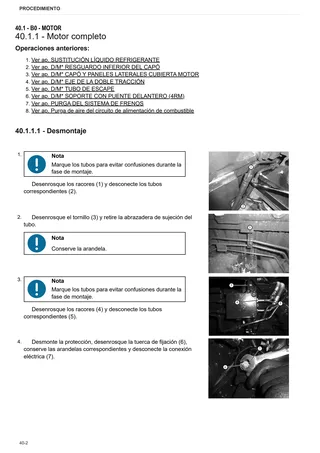 Manual de taller: XE 100 → ZKDMX70200RH50001 – sample manual page 1