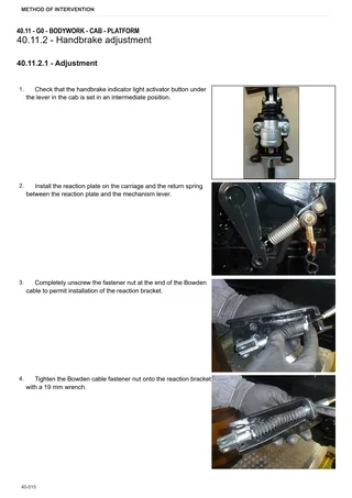 Workshop Manual: XL 140.4 T4I → WSXV340200LH50001 – sample manual page 3