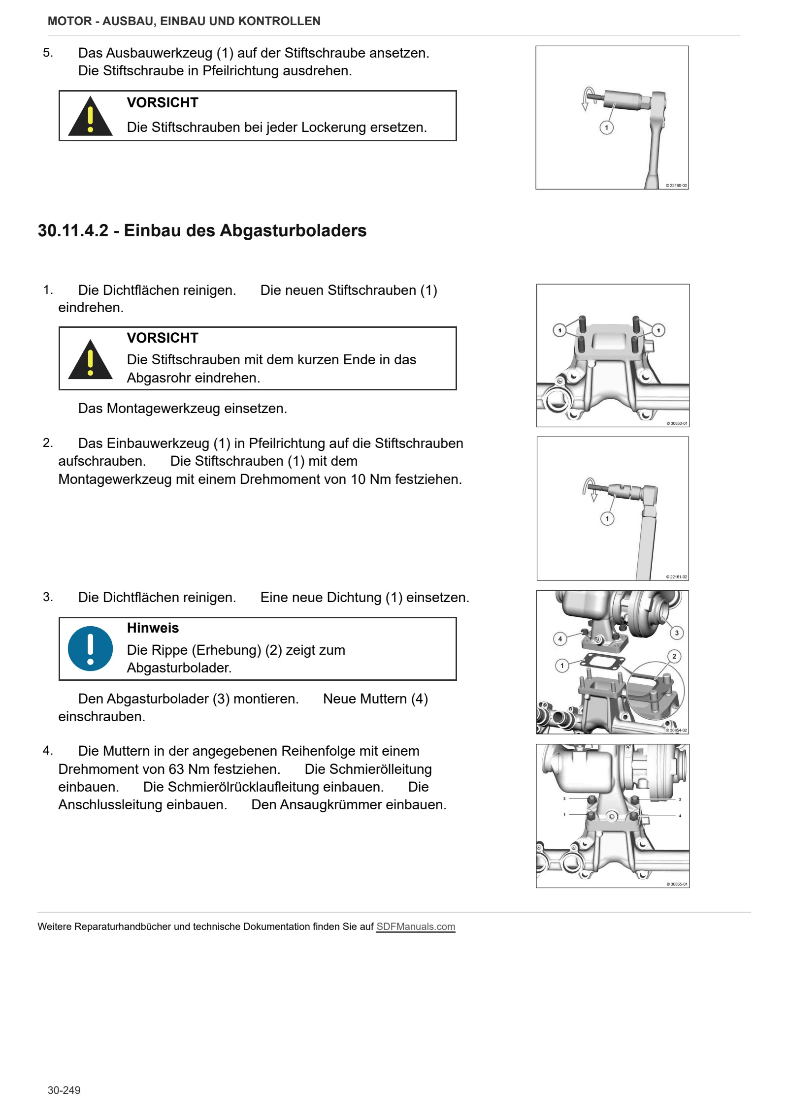 Werkstatthandbuch: TTCD 7.8 Stage 5 – sample manual page 4