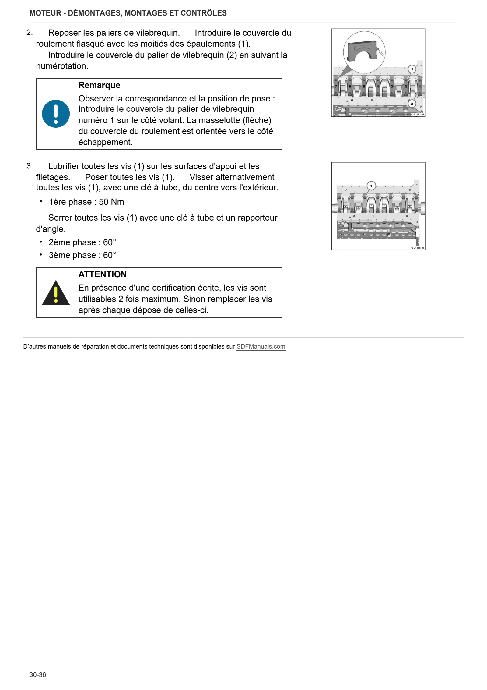 Manuel d'atelier: TTCD 7.8 Stage 5 – sample manual page 1