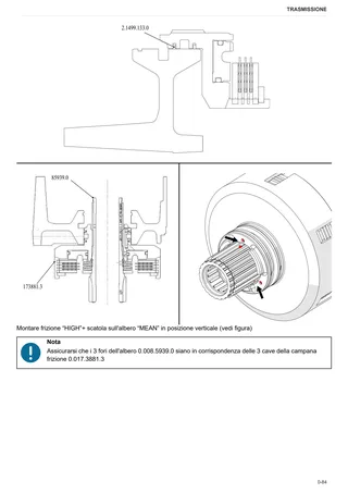 Manuale d'officina: SDF T5400 PS – sample manual page 2