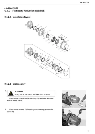 Workshop Manual: DANA M40 – sample manual page 1