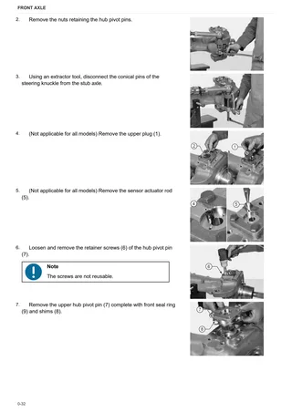 Workshop Manual: DANA M40 – sample manual page 2