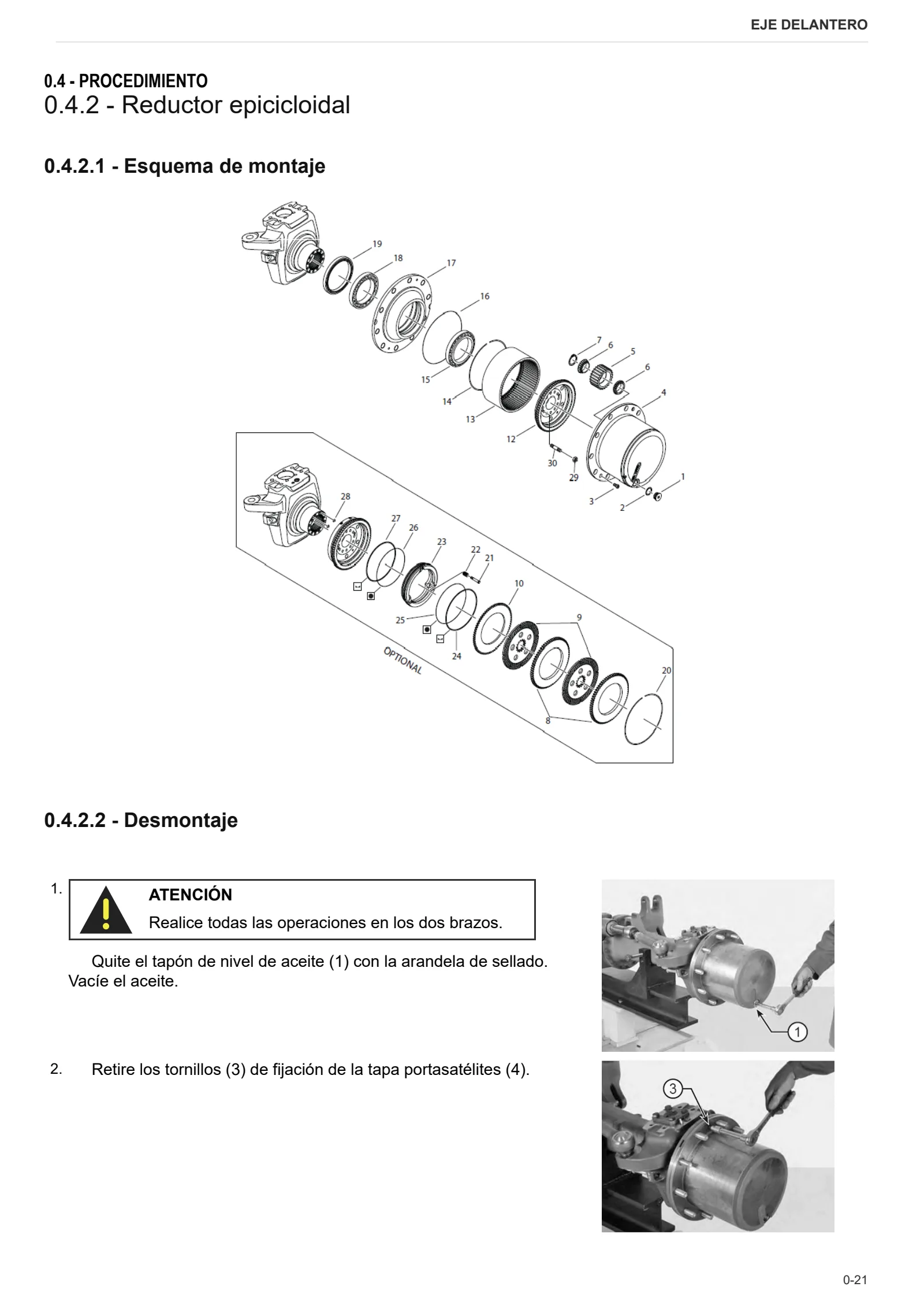 Manual de taller: DANA M40 – sample manual page 1