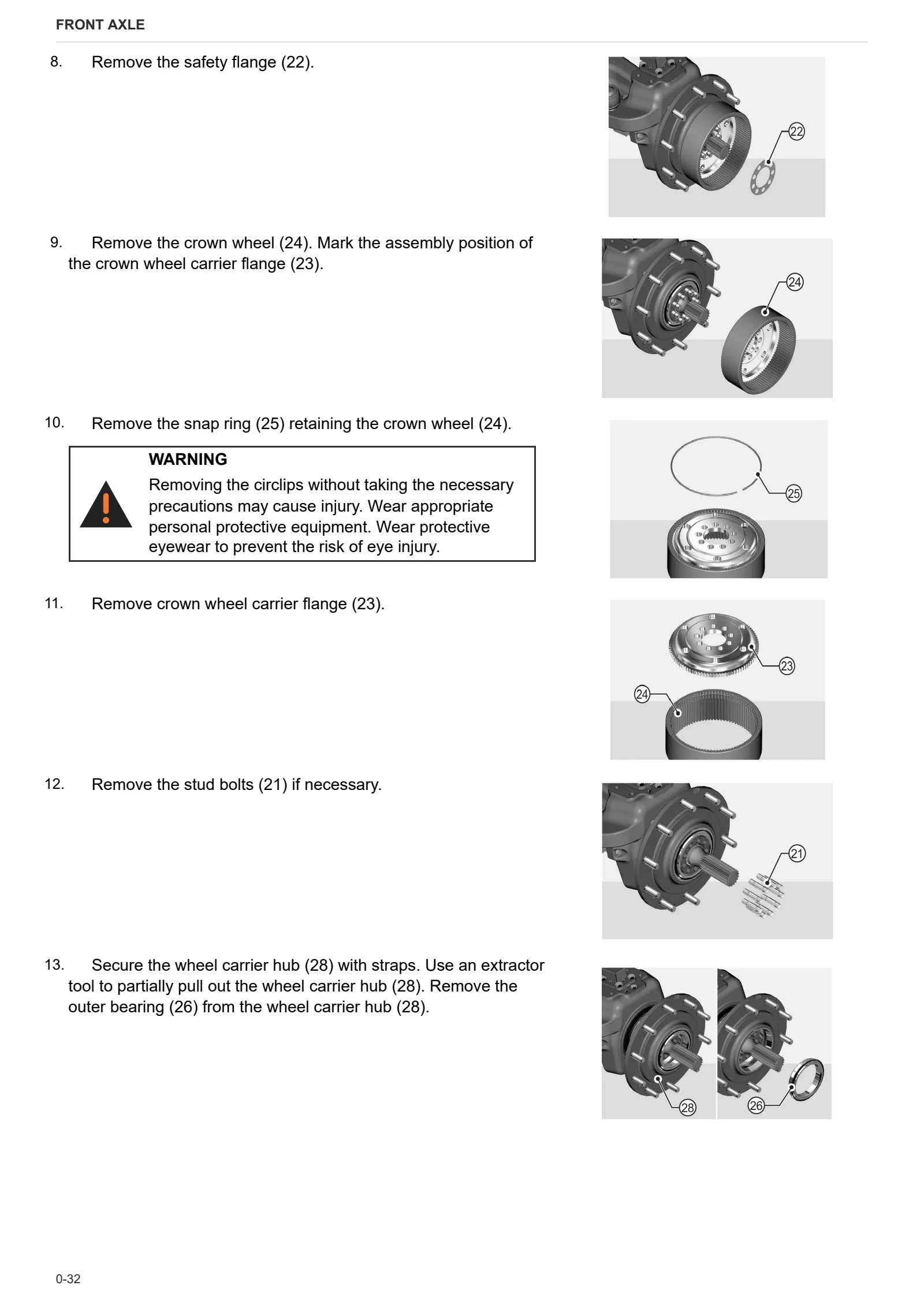 Workshop Manual: DANA M60HD – sample manual page 2