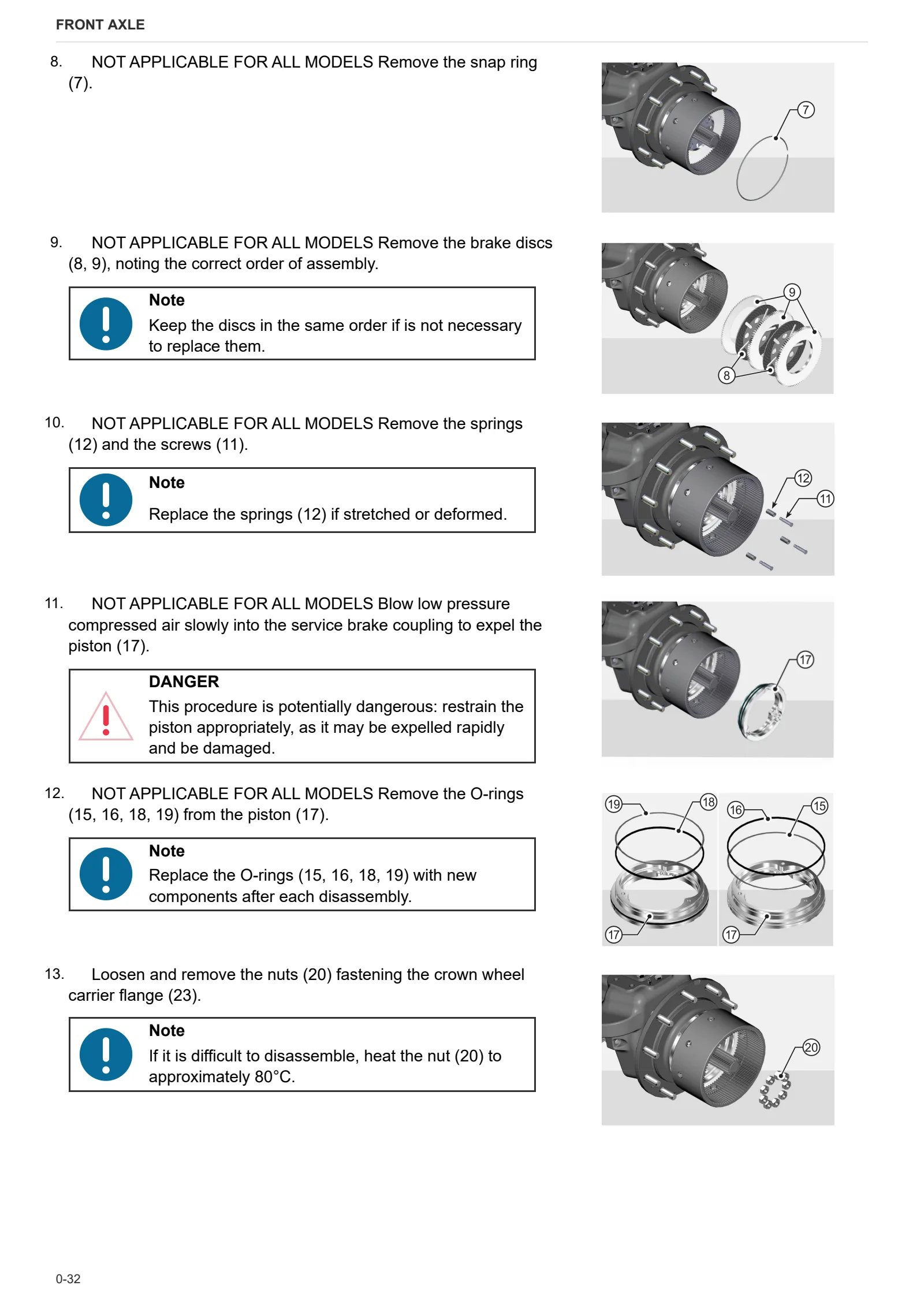 Workshop Manual: DANA M60L – sample manual page 2
