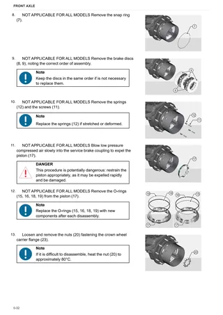 Workshop Manual: DANA M50 – sample manual page 2