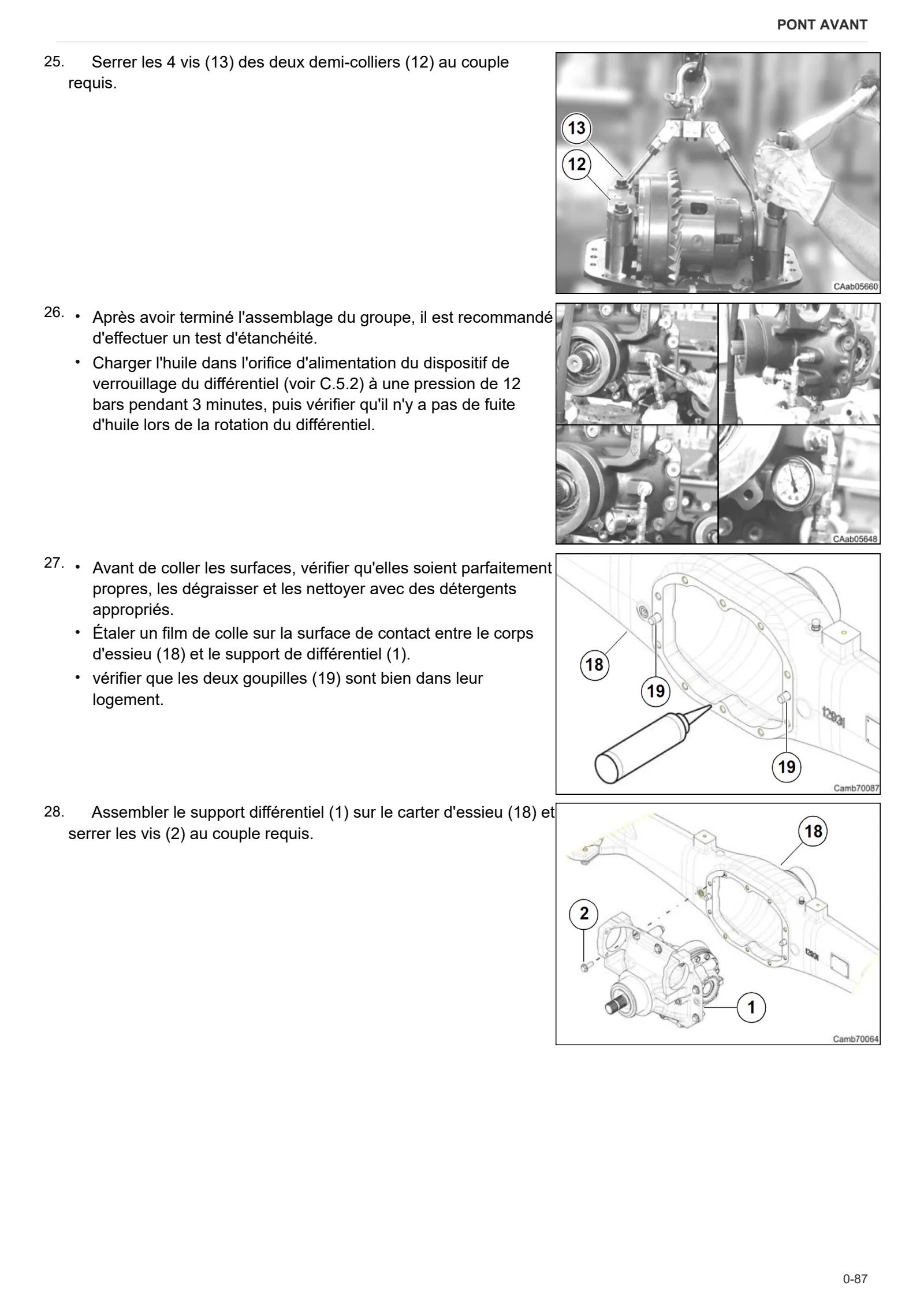 Manuel d'atelier: CARRARO 20.29 – sample manual page 4