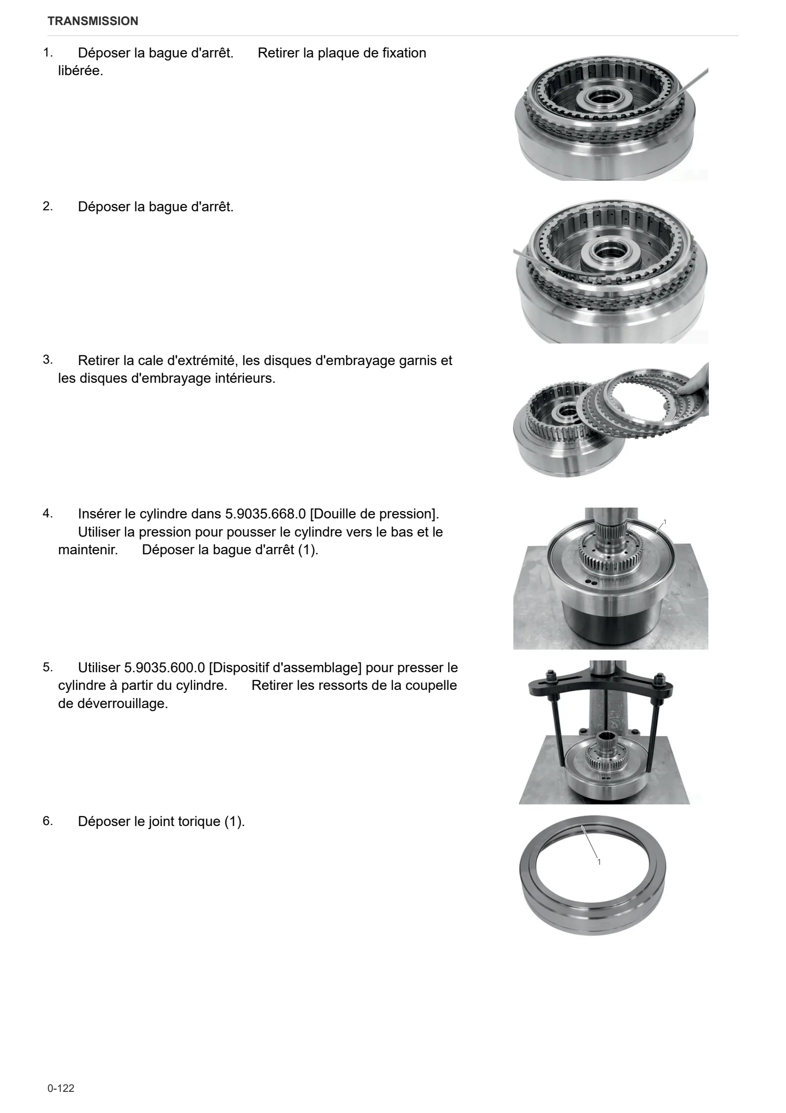 Manuel d'atelier: ZF TMT 16-18 – sample manual page 1