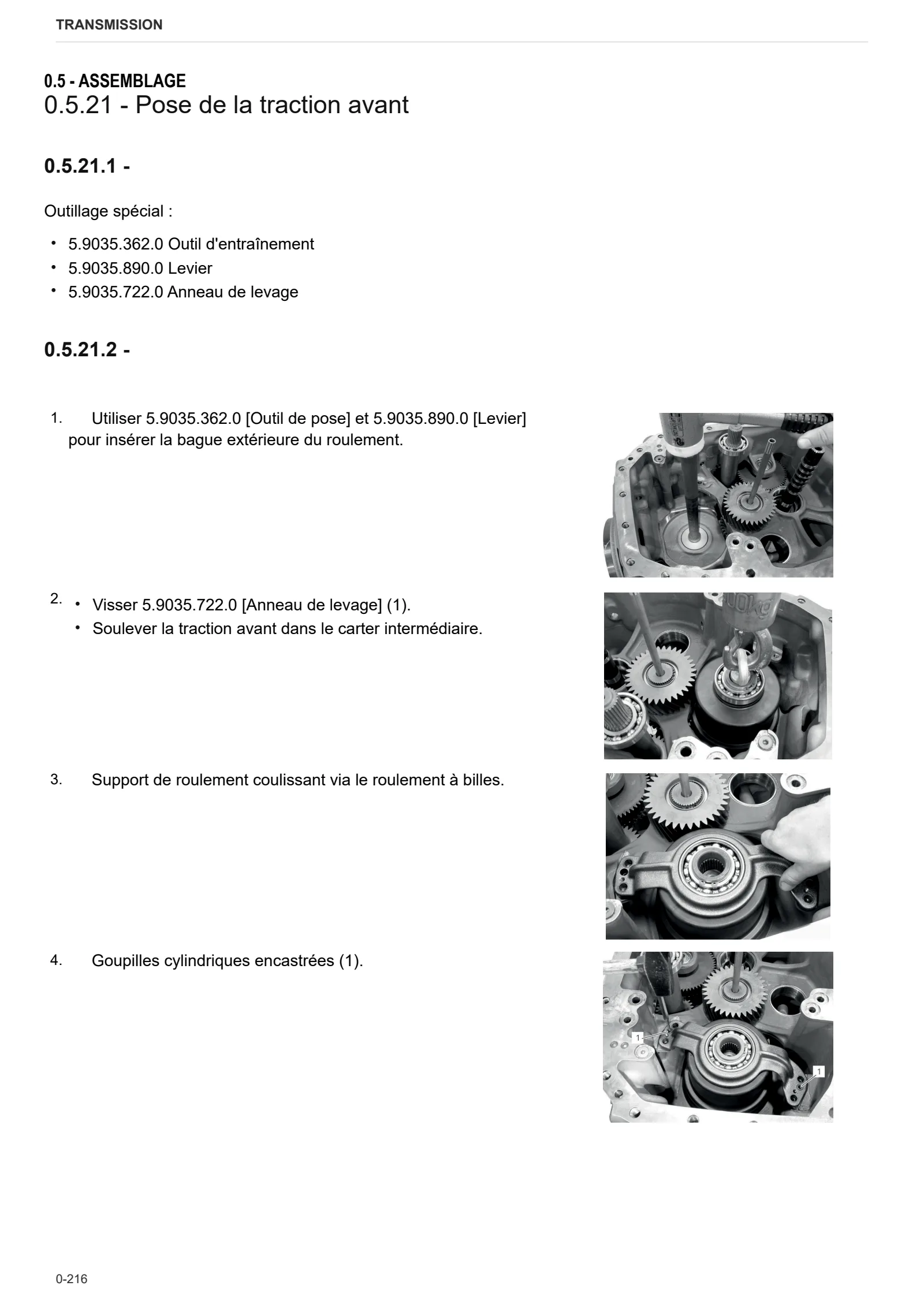 Manuel d'atelier: ZF TMT 16-18 – sample manual page 2