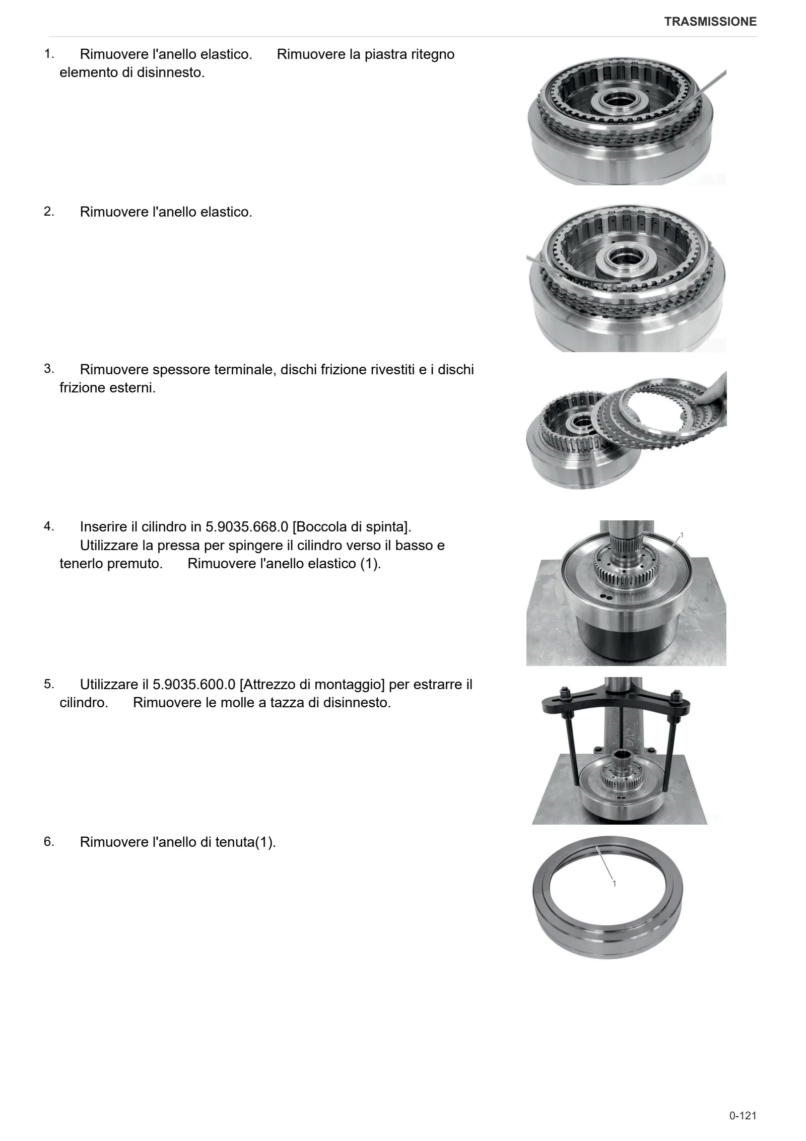 Manuale d'officina: ZF TMT 16-18 – sample manual page 1