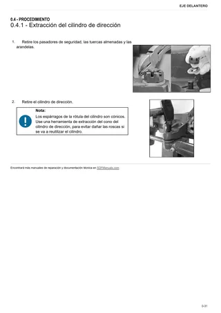 Manual de taller: DANA P73 – sample manual page 2