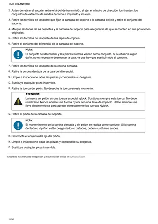 Manual de taller: DANA P73 – sample manual page 4