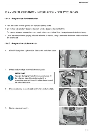 Workshop Manual: Performance Steering – sample manual page 1