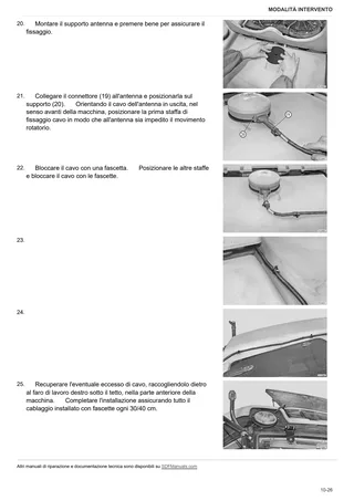 Manuale d'officina: Performance Steering – sample manual page 2