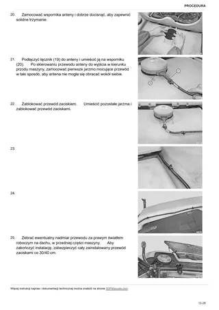Instrukcja warsztatowa: Performance Steering – sample manual page 2