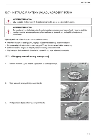 Instrukcja warsztatowa: Performance Steering – sample manual page 4