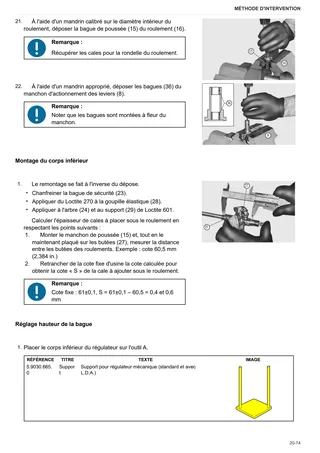Manuel d'atelier: 1000.3 WT Stage 3A – sample manual page 4
