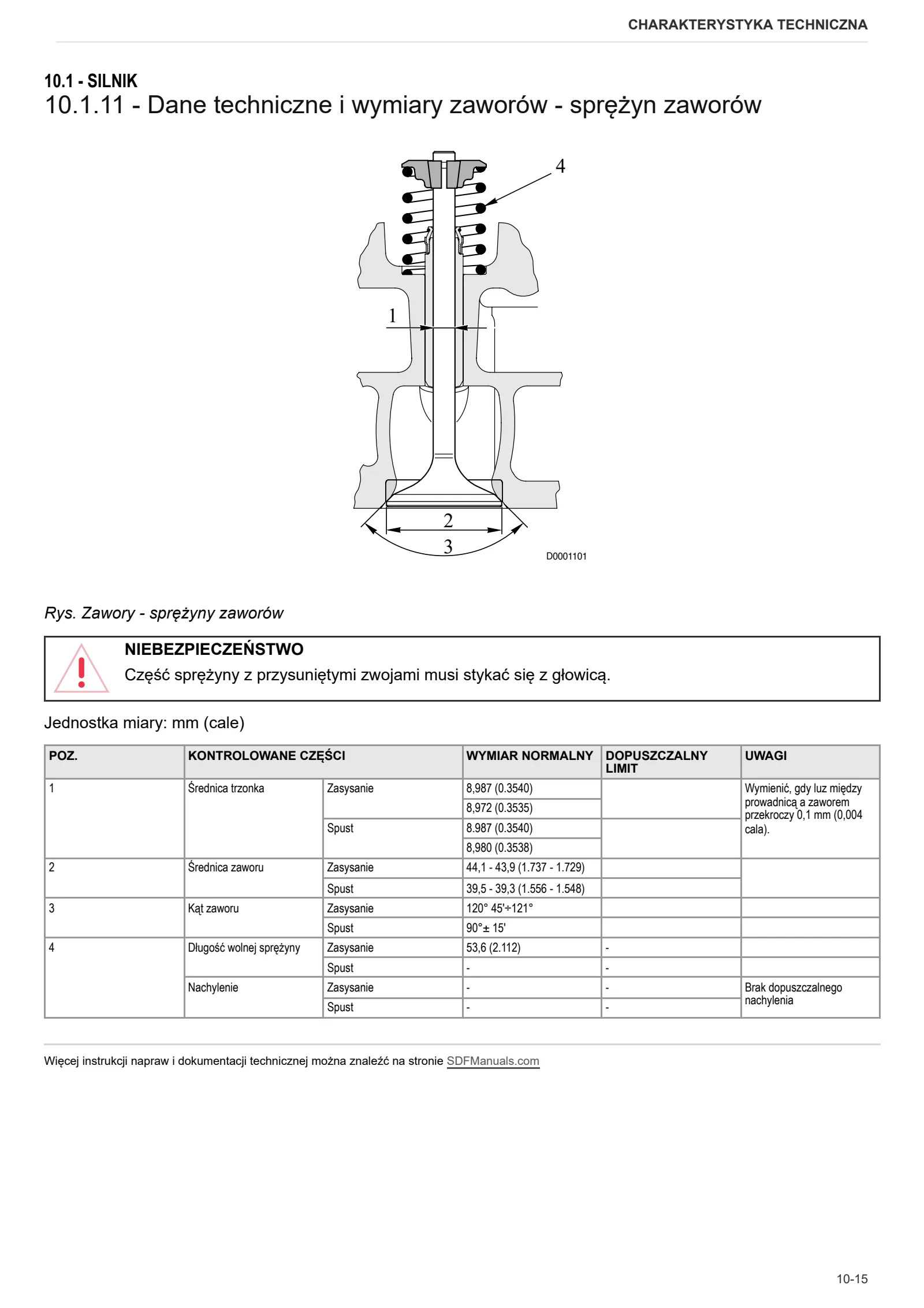 Instrukcja warsztatowa: 1000.6 WTIS Stage 1 – sample manual page 1