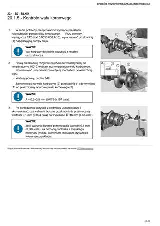 Instrukcja warsztatowa: 1000.6 WTIS Stage 1 – sample manual page 2